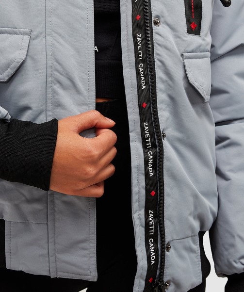 Monument Grey Zavetti Canada Womens Gabellia Jacket