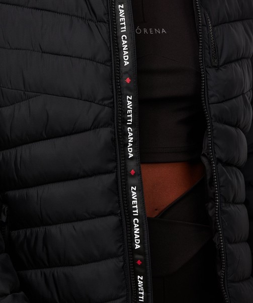 Zavetti Canada Fashion Womens Giata Slimline Jacket Black