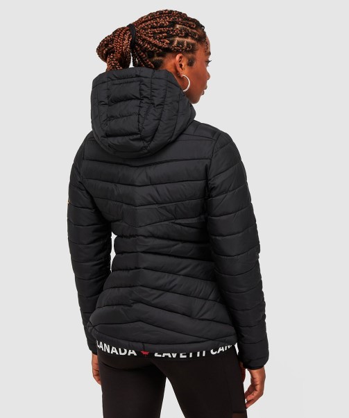 Zavetti Canada Fashion Womens Giata Slimline Jacket Black