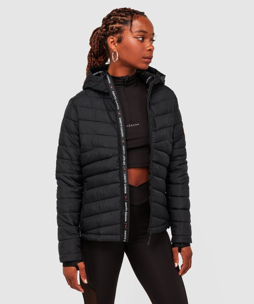 Zavetti Canada Fashion Womens Giata Slimline Jacket Black