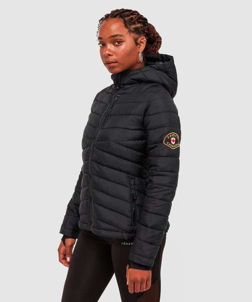 Zavetti Canada Fashion Womens Giata Slimline Jacket Black