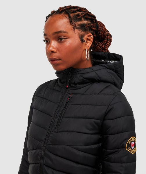 Zavetti Canada Fashion Womens Giata Slimline Jacket Black