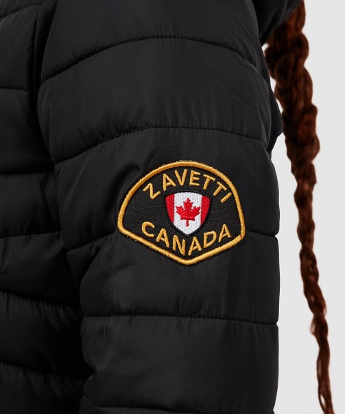 Zavetti Canada Fashion Womens Giata Slimline Jacket Black