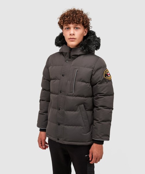 Zavetti Canada Asphalt Junior Oshawa 3.0 Puffer Parka Jacket