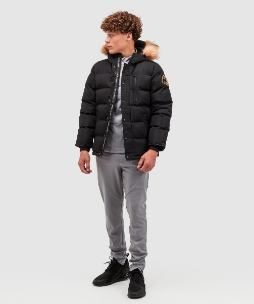 Zavetti Canada Asphalt Junior Oshawa 3.0 Puffer Parka Jacket