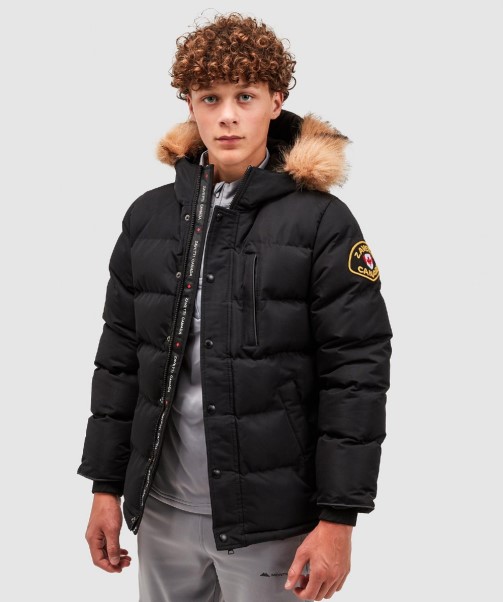 Zavetti Canada Asphalt Junior Oshawa 3.0 Puffer Parka Jacket