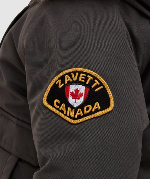 Zavetti Canada Nursery Abelli Jacket Asphalt