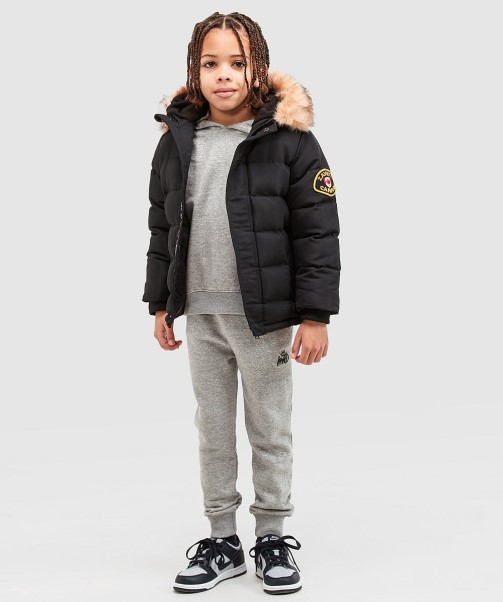 Black Zavetti Canada Nursery Oshawa Puffer Jacket