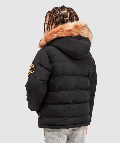 Black Zavetti Canada Nursery Oshawa Puffer Jacket