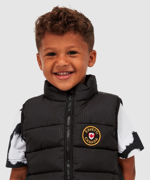 Black Nursery Lino Gilet Zavetti Canada