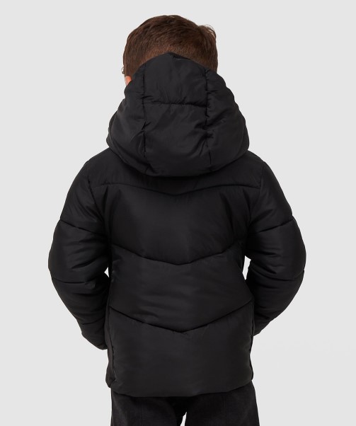 Nursery Telso Hybrid Puffer Jacket Zavetti Canada Black