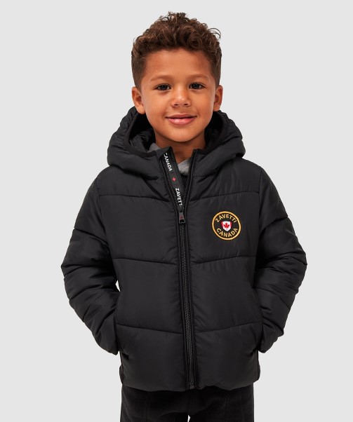 Nursery Telso Hybrid Puffer Jacket Zavetti Canada Black