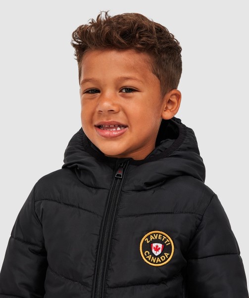 Nursery Telso Hybrid Puffer Jacket Zavetti Canada Black