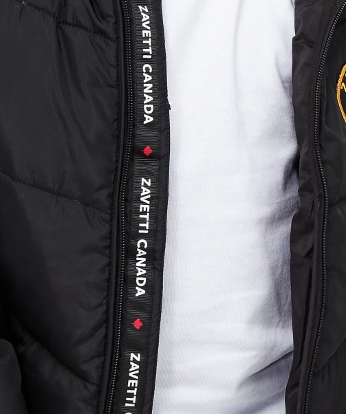 Nursery Telso Hybrid Puffer Jacket Zavetti Canada Black