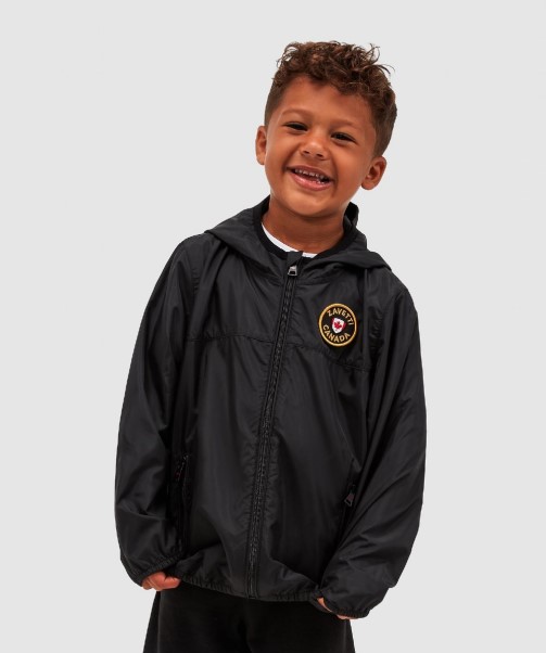 Nursery Vista Windrunner Jacket Black Zavetti Canada