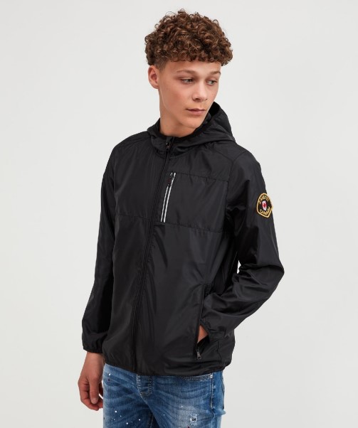 Zavetti Canada Junior Vistano Windrunner Jacket Black