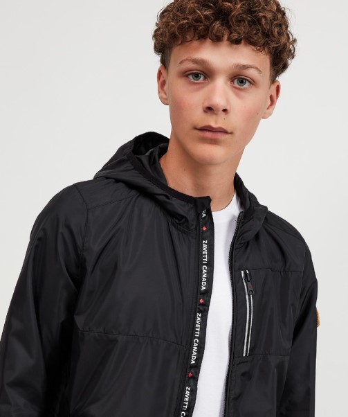 Grey Zavetti Canada Junior Vistano Windrunner Jacket